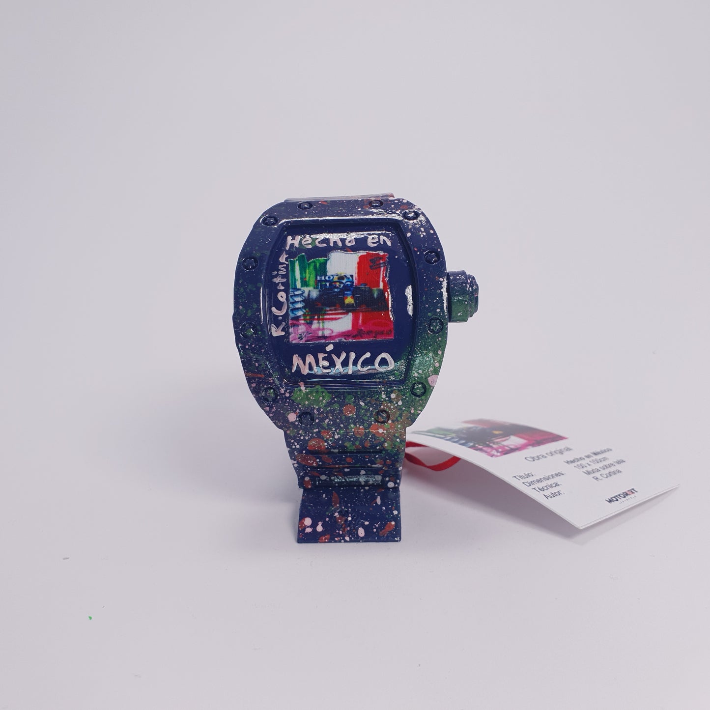 Art Watchos F1 Checo Perez Hecho en México by Federico Cortina